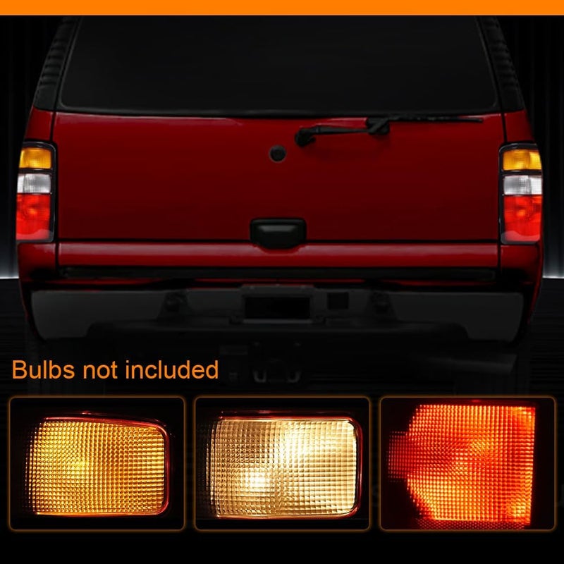 GPLUS Tail Lights Compatible with Chevy Suburban 1500 2500/Tahoe 2000-2006,Fit GMC Yukon 2000-2006,Rear Brake Lamps Assembly w/o Bulbs,Red Lens Driver & Passenger Faros Traseros,Faros Traseros - Image 5